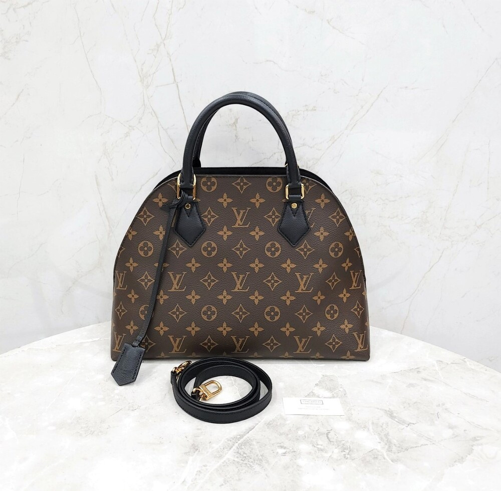 [럭스유] 루이비통 모노그램 느와르 알마 BNB 토트 숄더백