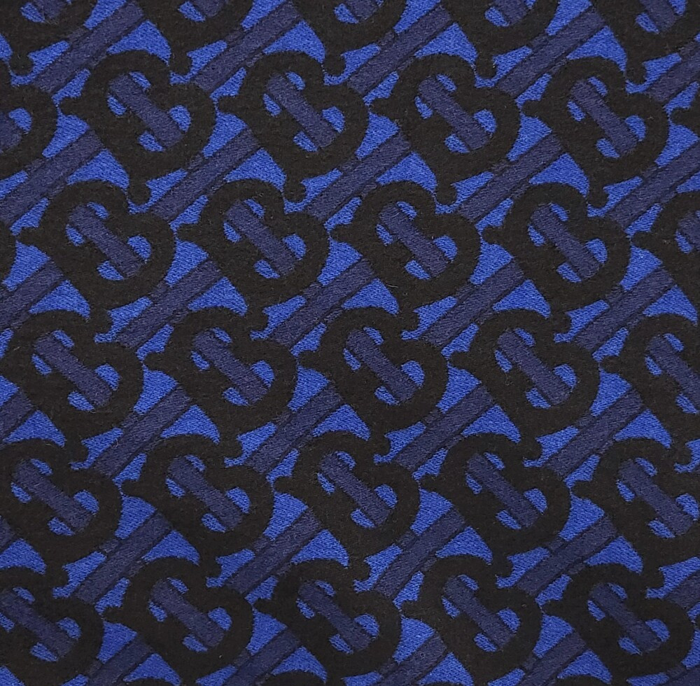 [럭스유] XXL / 버버리 TB 모노그램 울 오버 자카드 자켓 8048700