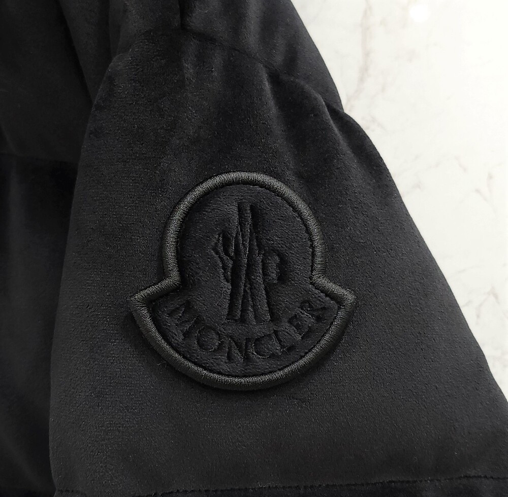 [럭스유] 1 / 몽클레어 여성 블랙 DAOS 다오스 구스 다운 패딩 1A00064