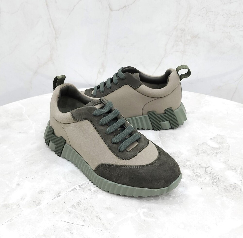 [럭스유] (새상품) 36 / 에르메스 카키 바운싱 스니커즈