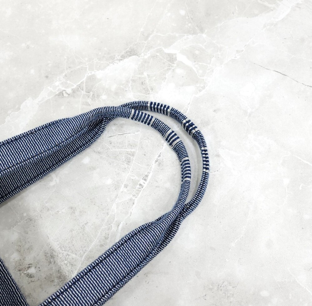 [럭스유] 셀린느 카바스 라지 토트백 트리옹프 블루 196762GQD