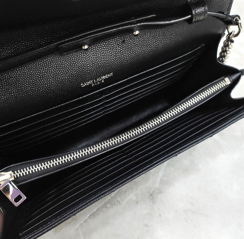 [럭스유] 생로랑 마틀라세 모노그램 WOC 체인 숄더백 377828