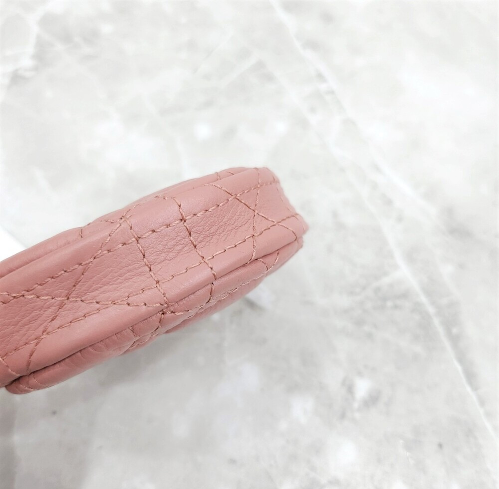 [럭스유] (새상품) 디올 핑크 디테처블 코인 지갑