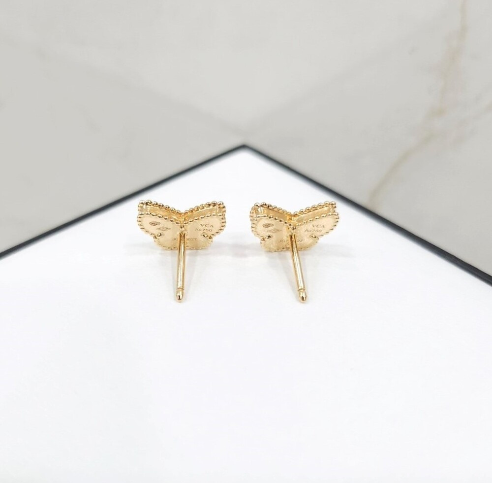 [럭스유] (새상품) 반클리프앤아펠 스위트 버터플라이 이어링 마더오브펄 VCARN5JM00