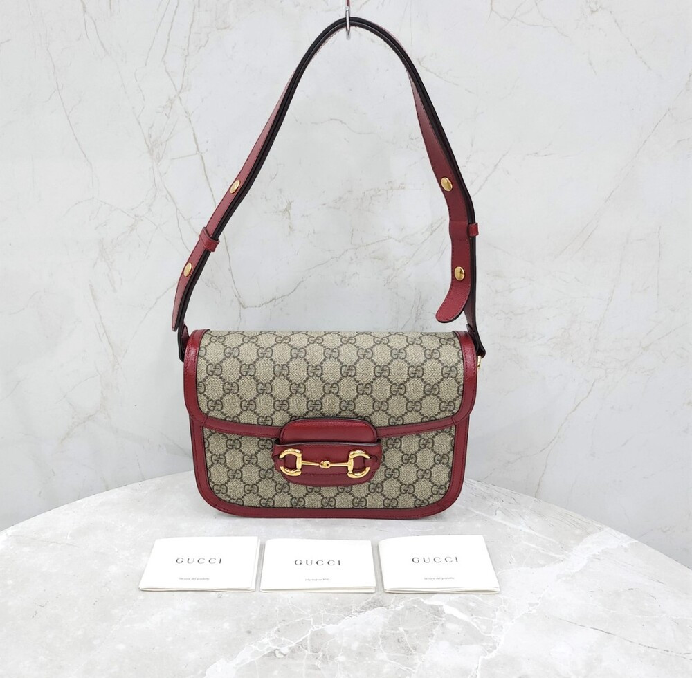 [럭스유] 구찌 GG 수프림 홀스빗 1955 숄더백 602204