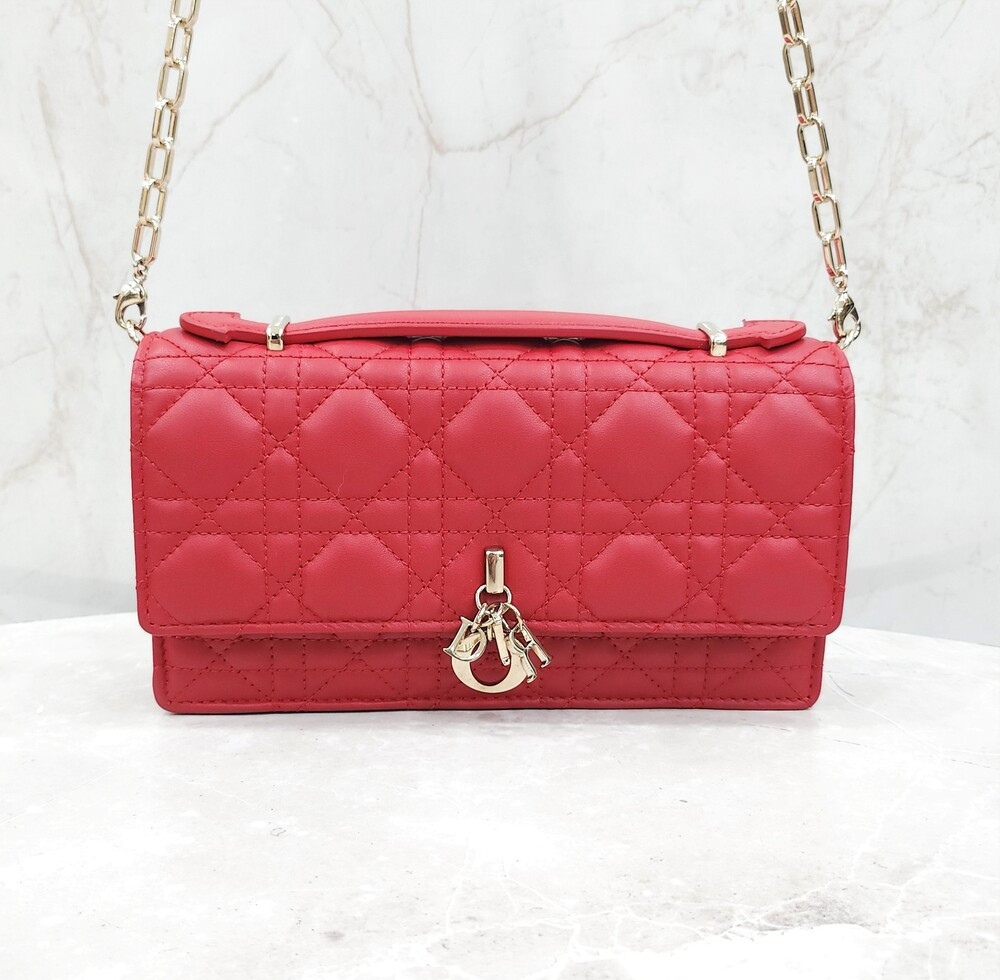 [럭스유] 디올 마이 디올 미니 백 레드 까나쥬 S0980ONMJ