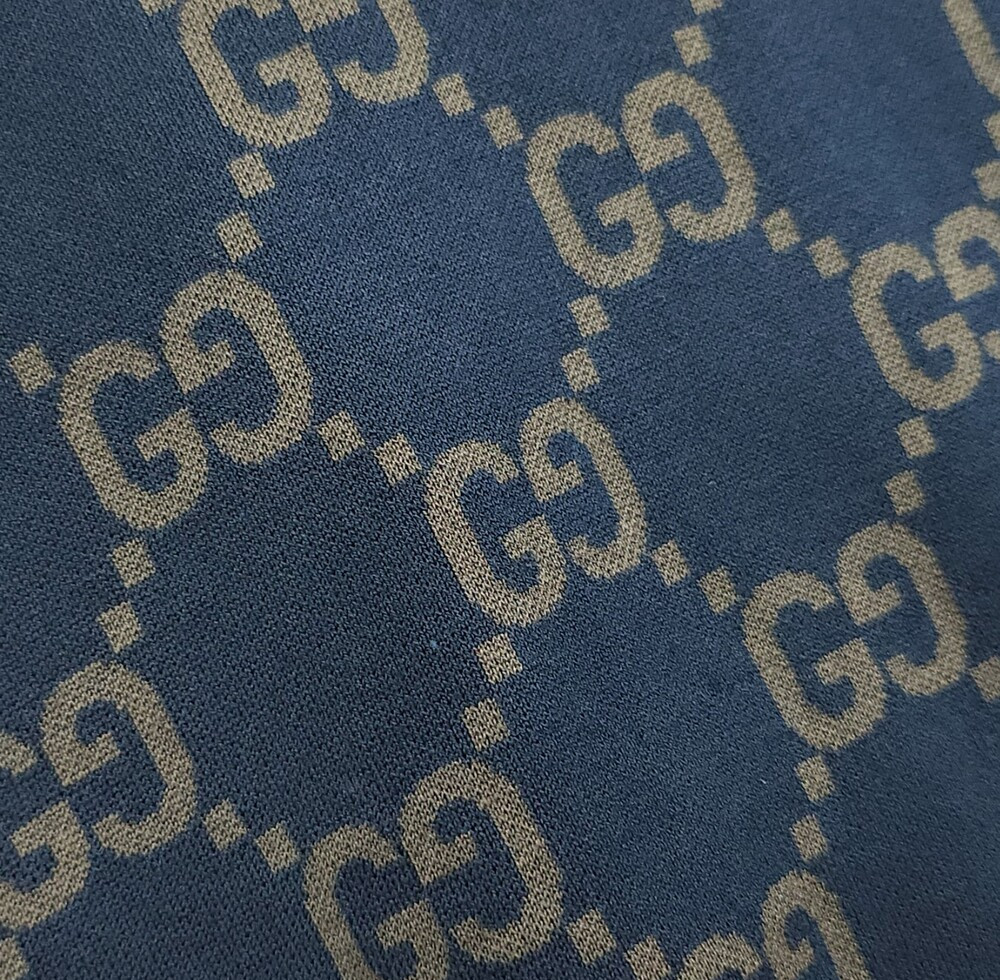 [럭스유] M / 구찌 GG 저지 코튼 집업 자켓 695955