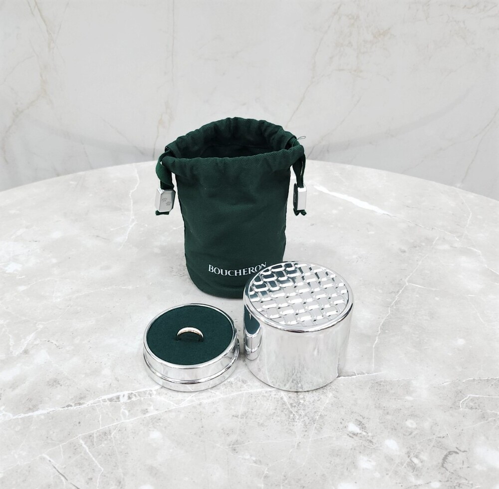 [럭스유] 부쉐론 콰트로 화이트 에디션 웨딩밴드 링 47호