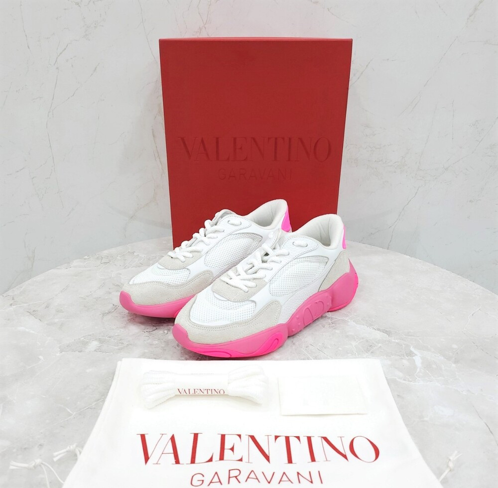 [럭스유] (새상품) 43 / 발렌티노 버블백 러너 로우 스니커즈