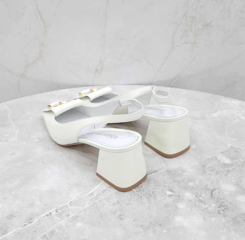 [럭스유] 38 / 루이비통 LV 셰이크 슬링백 펌프스