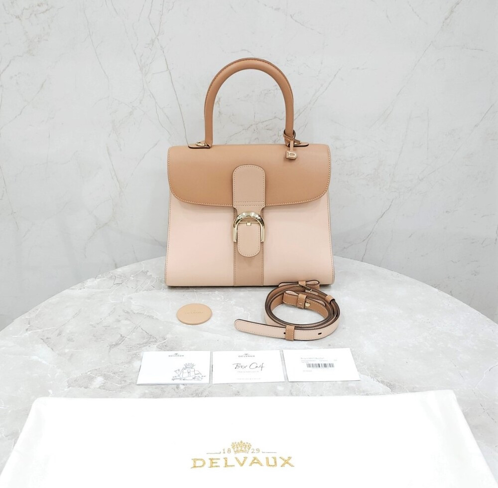 [럭스유] 델보 브릴리언트 MM 토트 숄더백