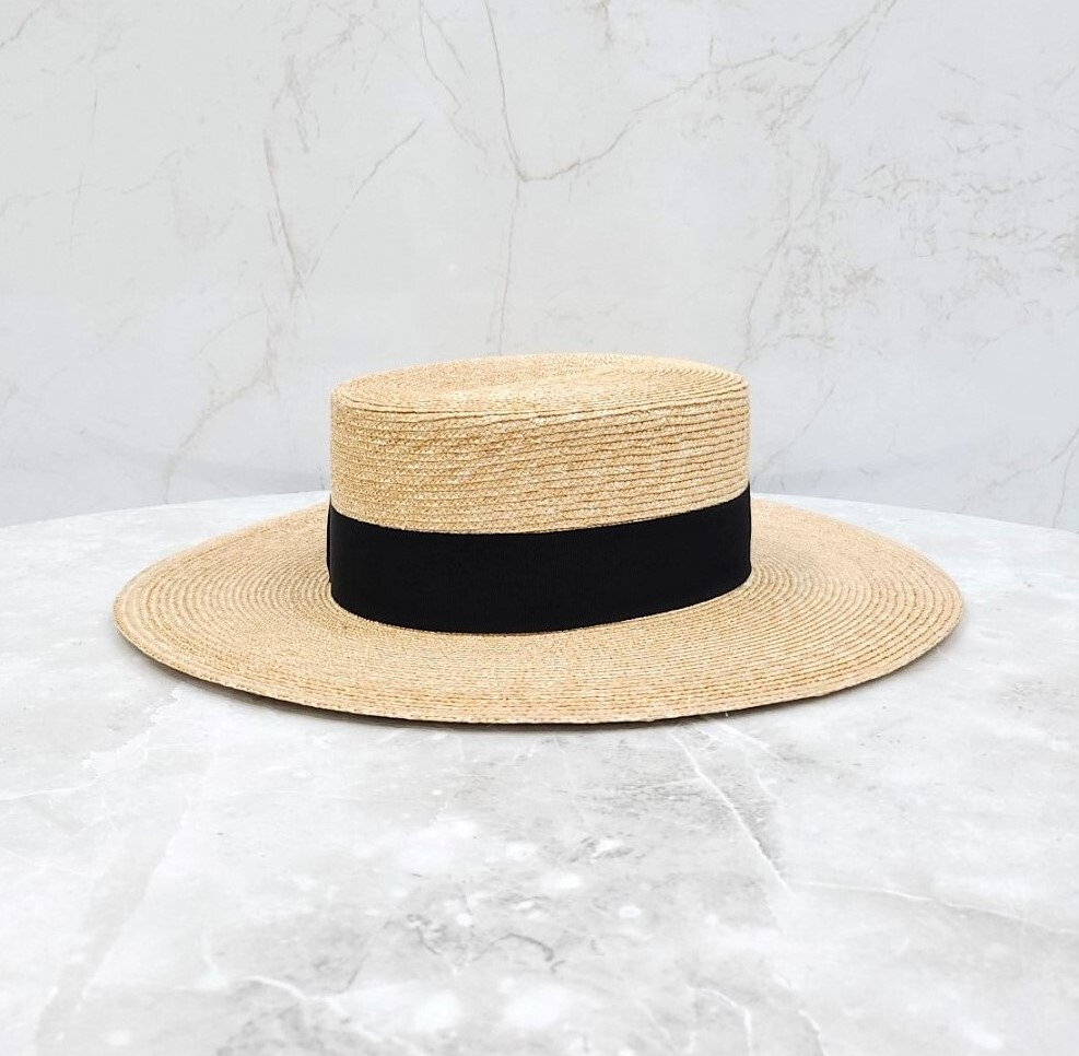 [럭스유] (새상품) 구찌 G 스트로우 보터 햇 베이지 696869