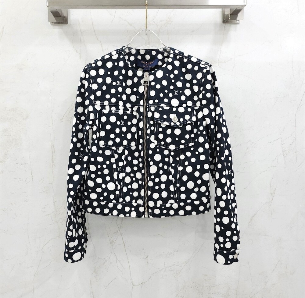 [럭스유] (새상품) 36 / 루이비통 X 쿠사마 야요이 언피니티 도트 자켓 1AB7PQ