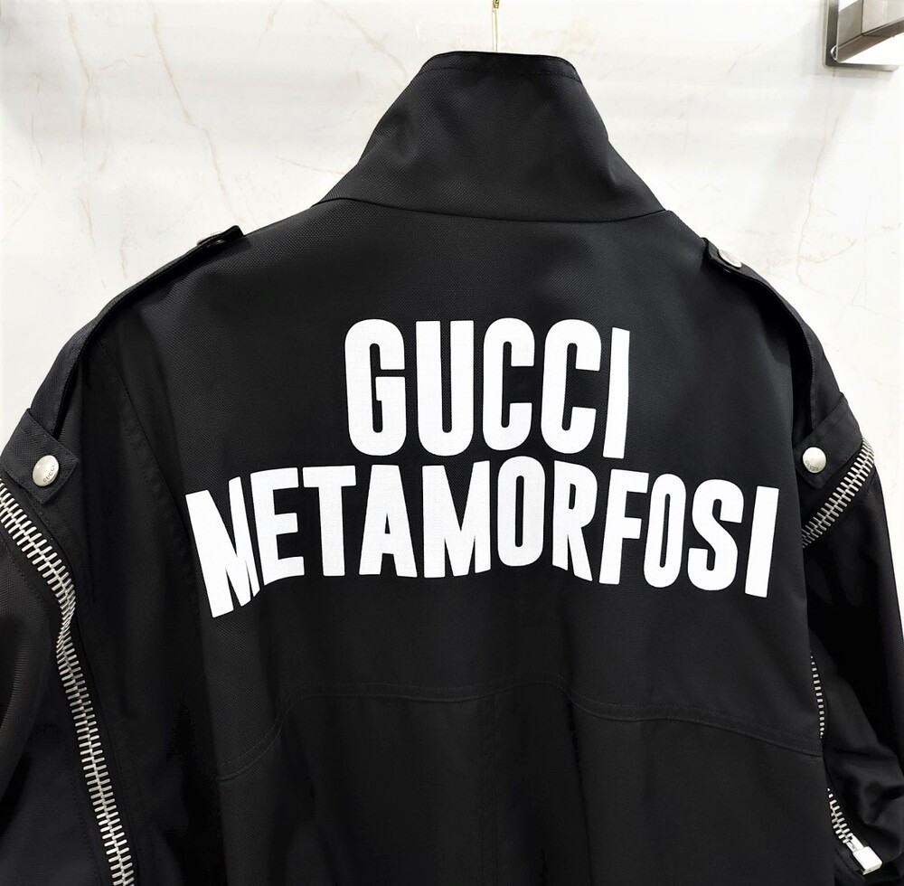 [럭스유] 48 / 구찌 로고 메타모르포시 집업 자켓