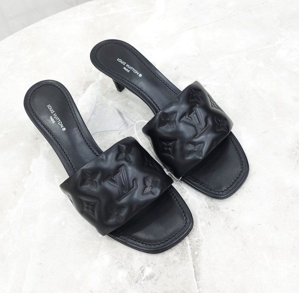 [럭스유] (새상품) 37 / 루이비통 리바이벌 뮬 블랙