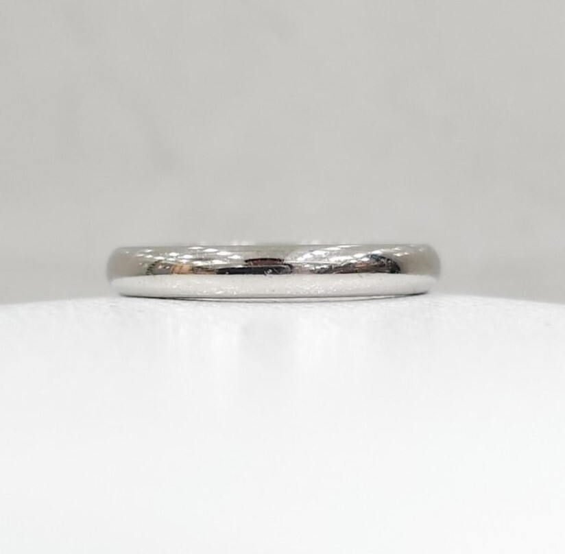 [럭스유] 까르띠에 발레린 웨딩 플래티늄 다이아몬드 밴드 링 47호