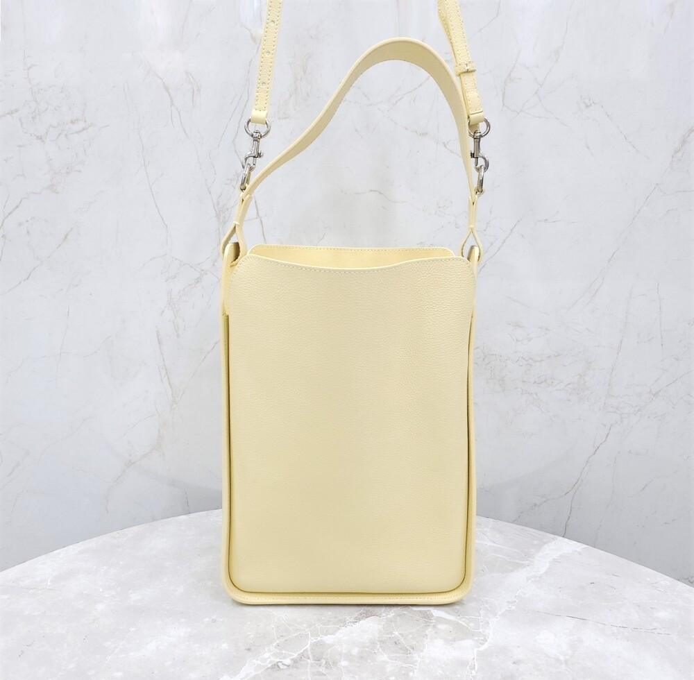 [럭스유] 발렌시아가 툴 20 옐로우 레더 토트 크로스백 659920