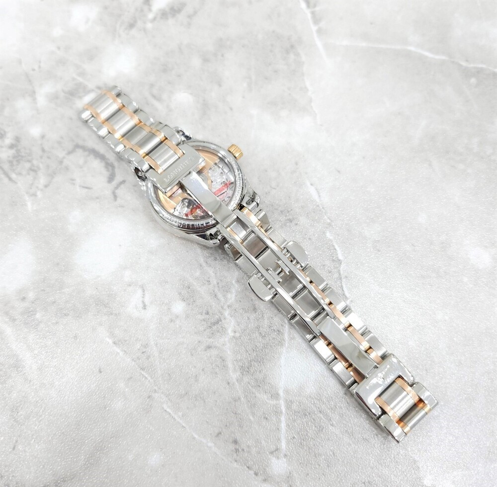 [럭스유] 론진 다이아 마스터컬렉션 오토매틱 시계 핑크골드 콤비 25.5mm