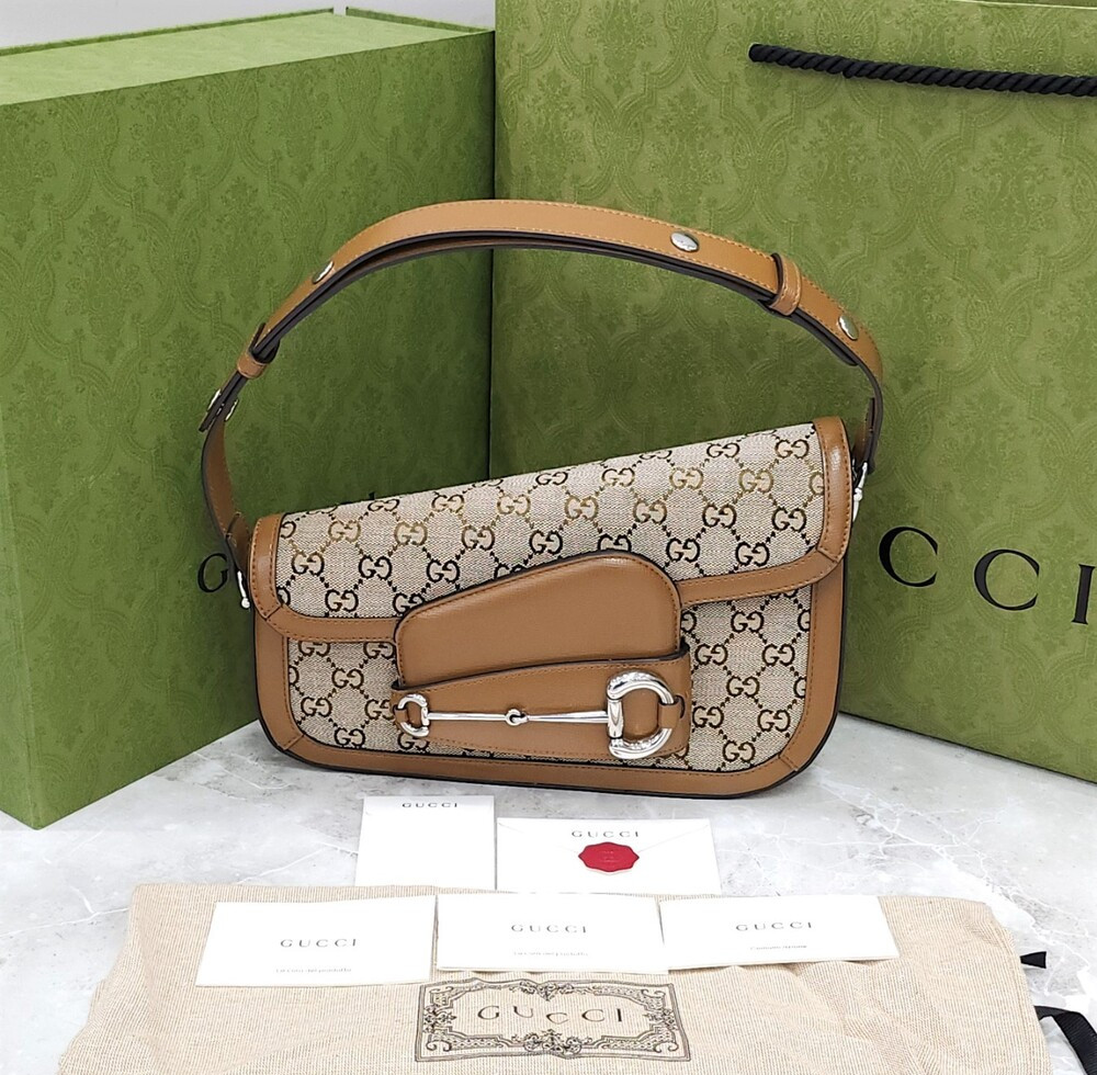 [럭스유] 구찌 GG 홀스빗 1955 숄더백 스몰