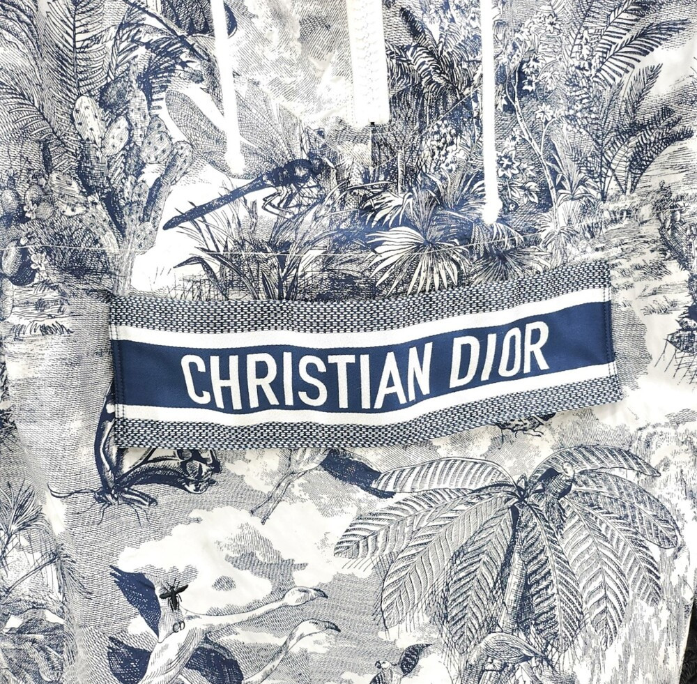 [럭스유] S / 디올 트왈드주이 후드 아노락 자켓 047C10A2202