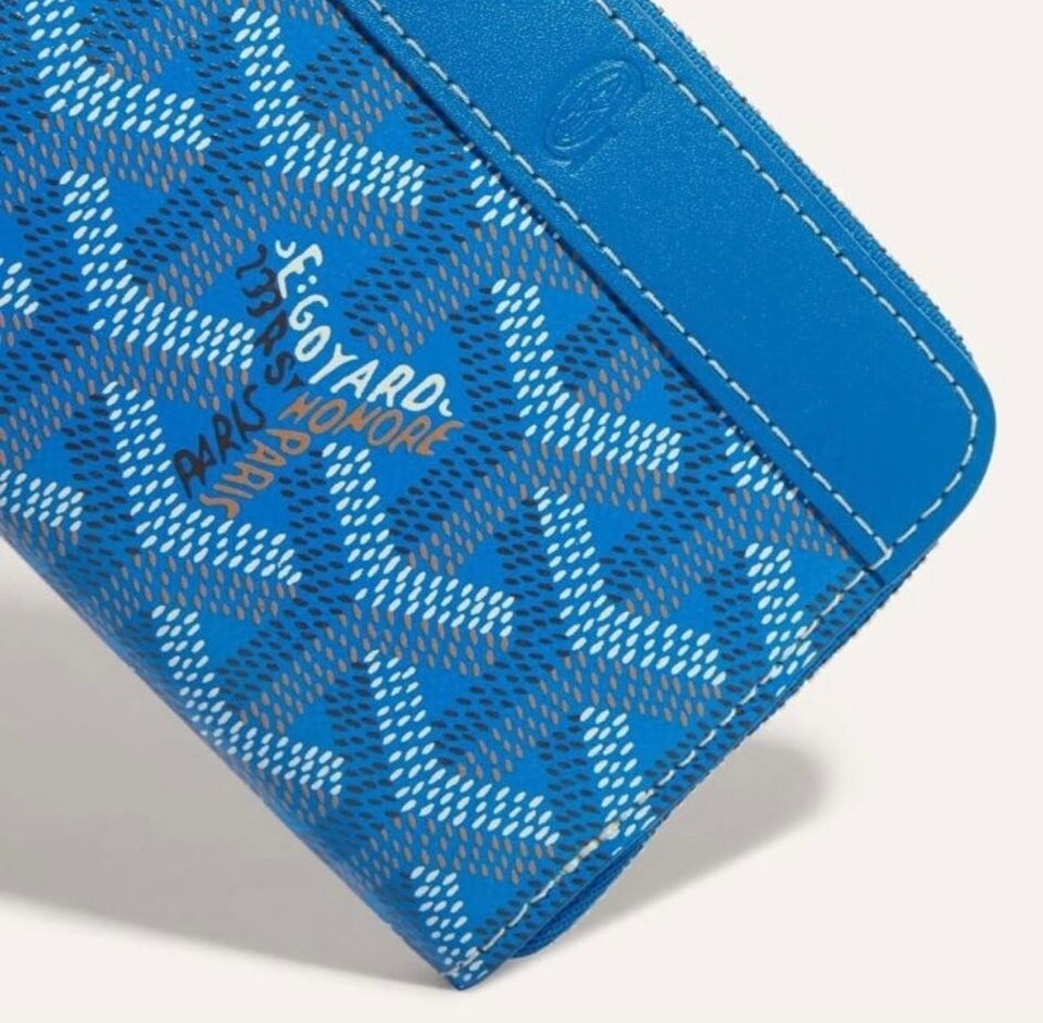 [럭스유] 고야드 스페셜 블루 마티뇽 미니 지갑