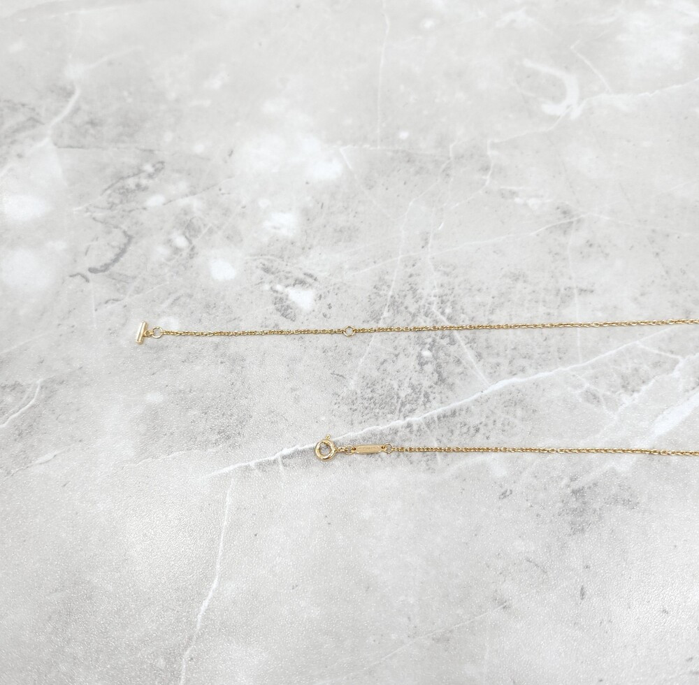 [럭스유] 티파니앤코 다이아 T 스마일 미디엄 펜던트 목걸이