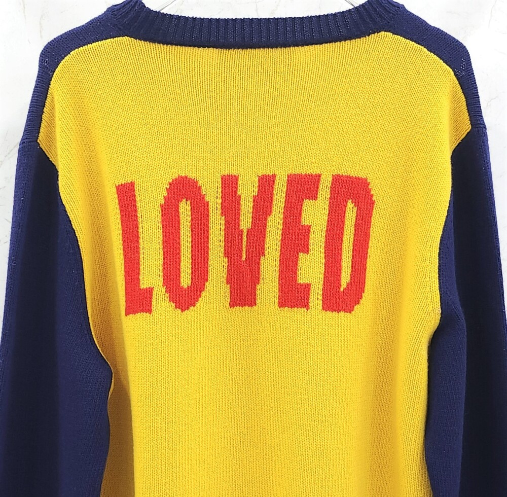 [럭스유] L / 구찌 타이거 자수 울 니트