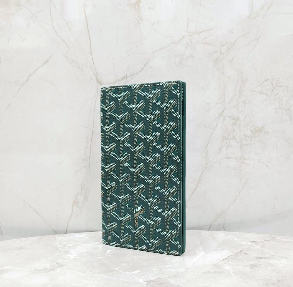 [럭스유] (새상품) 고야드 스페셜 그린 생로슈 장지갑 ARMROCH2