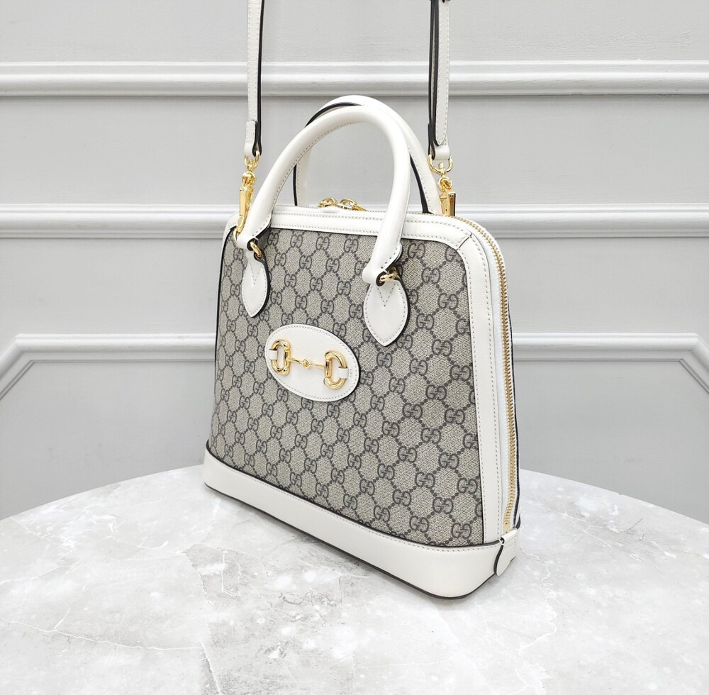 [럭스유] 구찌 홀스빗 1955 탑핸들 숄더백 미디움