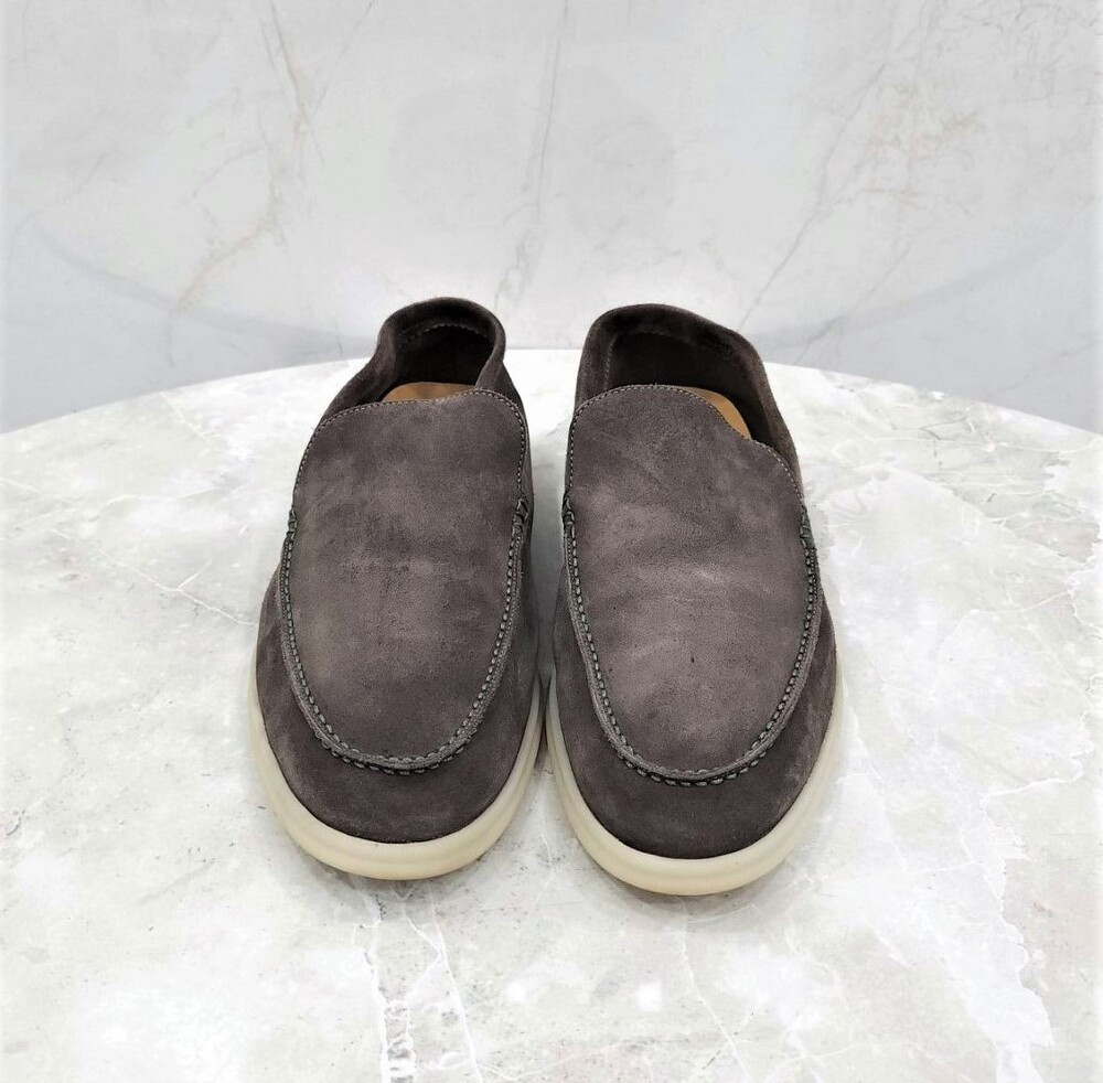 [럭스유] 42.5 / 로로피아나 스웨이드 썸머워크 로퍼