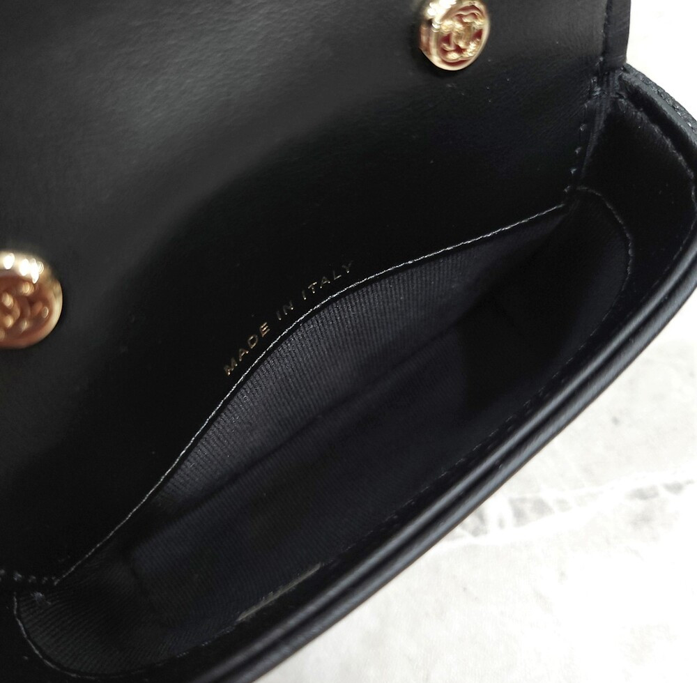 [럭스유] (새상품) 샤넬 보이 미니 벨트백 카프스킨 쉐브론 블랙 AP2709