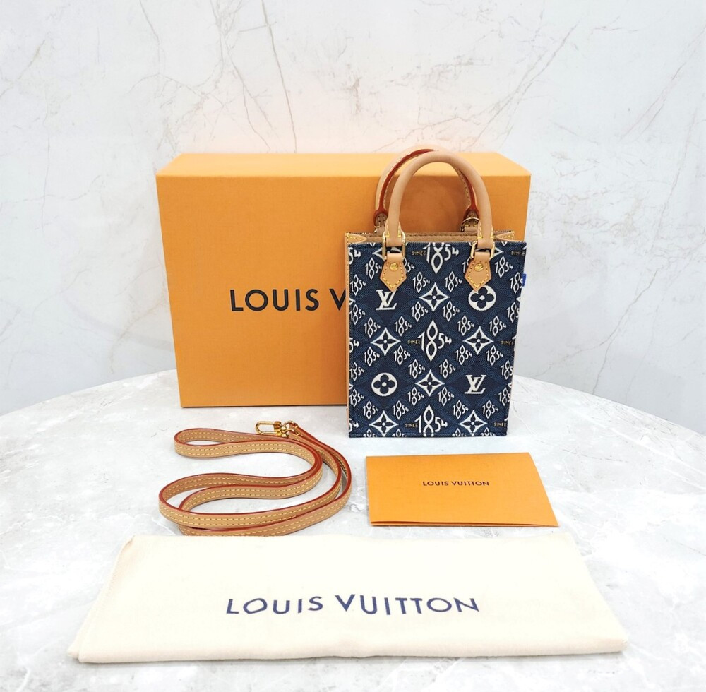 [럭스유] 루이비통 모노그램 자카드 1854 쁘띠삭 플라 크로스백 M80288