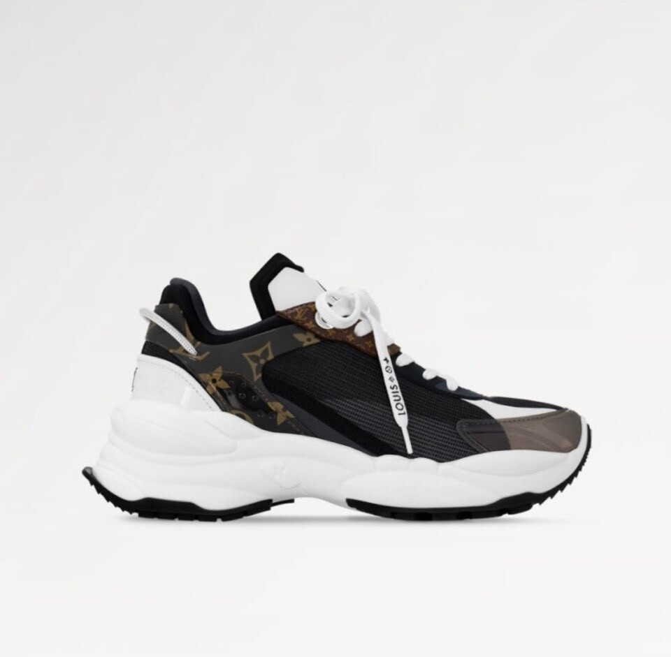 [럭스유] 35 / 루이비통 모노그램 런 55 트레이너 스니커즈 1AAP5F