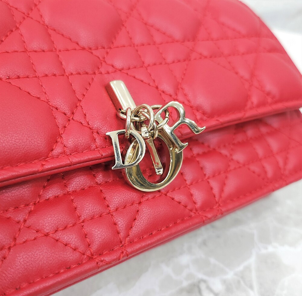 [럭스유] 디올 마이 디올 미니 백 레드 까나쥬 S0980ONMJ