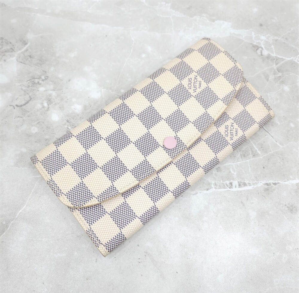 [럭스유] 루이비통 에밀리 월릿 다미에 아주르 장지갑 N41625