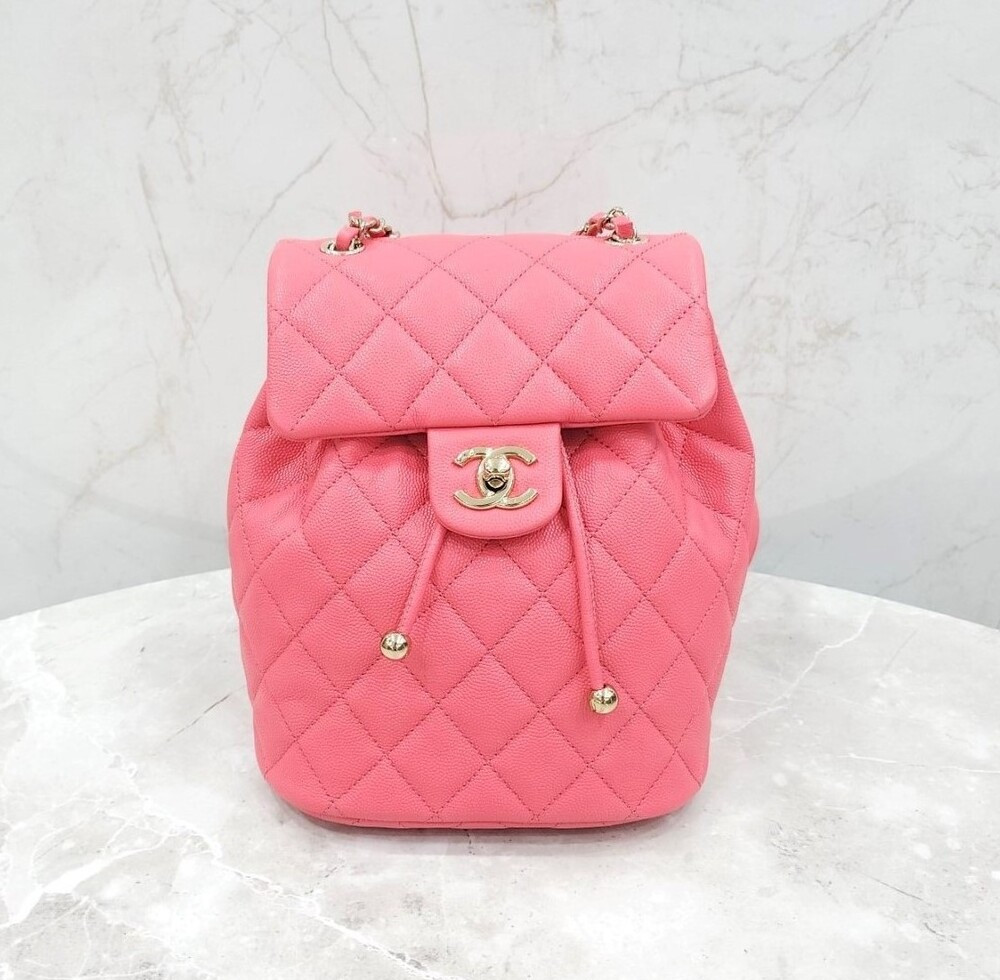 [럭스유] 샤넬 클래식 어반스피릿 백팩 스몰 캐비어 신형내장칩 AS4058