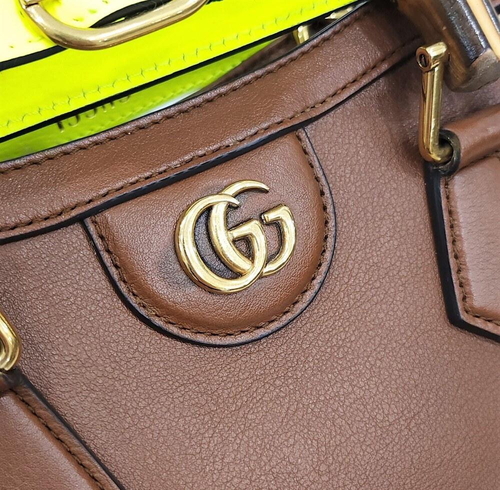 [럭스유] 구찌 다이애나 뱀부 미니 토트백 655661