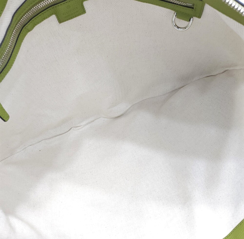 [럭스유] (새상품) 구찌 B 라지 숄더백 올리브그린 800194