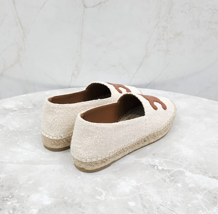 [럭스유] (새상품) 37 / 셀린느 트리오페 에스파듀 트위드 슬립온 354432278C