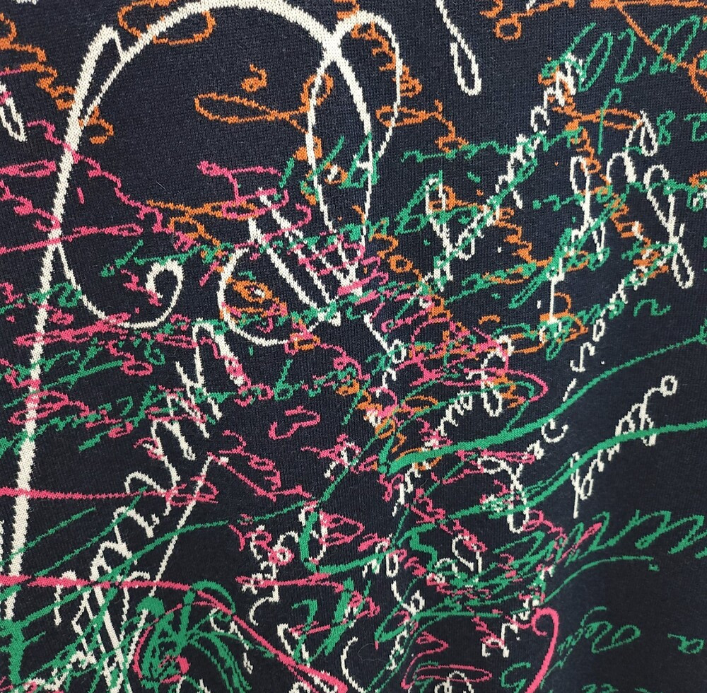 [럭스유] XL / 벨루티 스크리토 실크 크루넥 니트