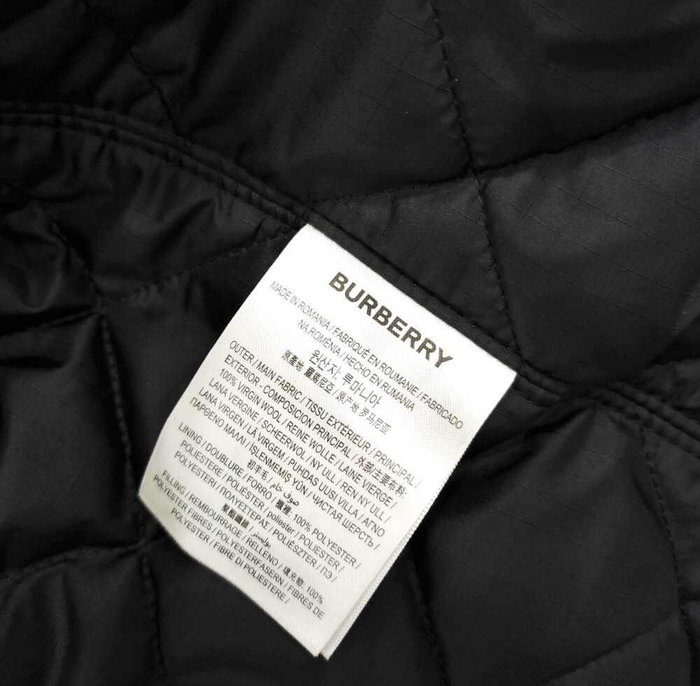 [럭스유] XXL / 버버리 TB 모노그램 울 오버 자카드 자켓 8048700