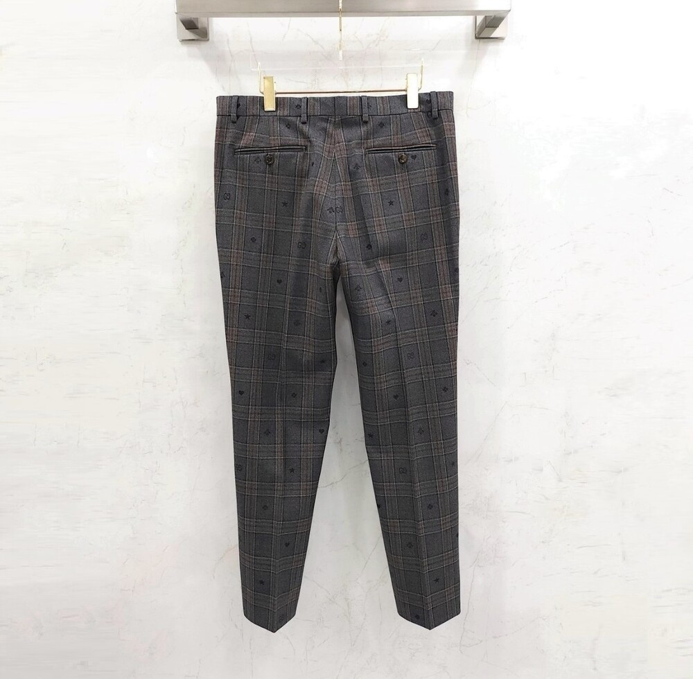 [럭스유] (새상품) 50 / 구찌 GG 체크 로고 수트 셋업