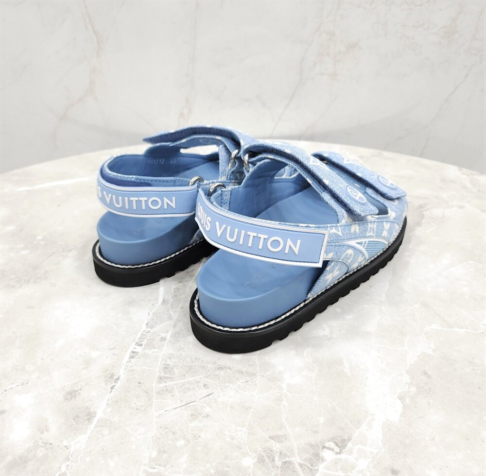 [럭스유] 40 / 루이비통 파세오 플랫 컴포트 샌들