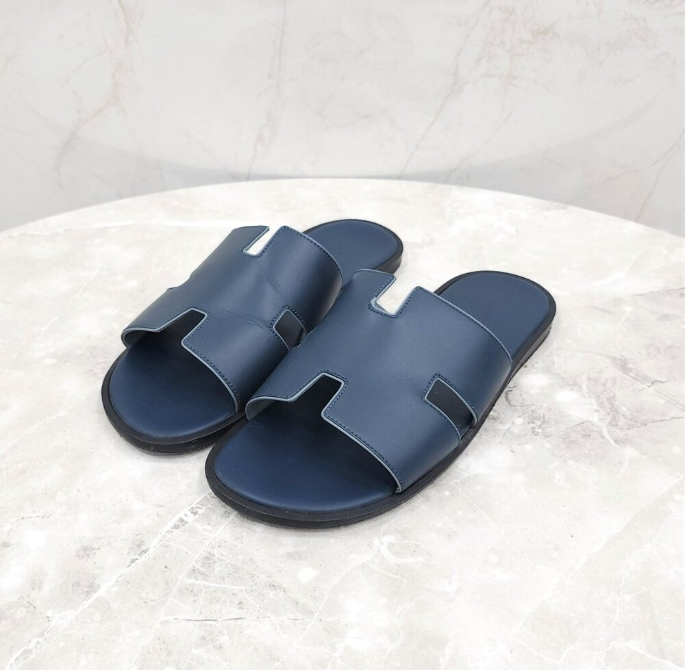 [럭스유] 43 / 에르메스 네이비 이즈미르 샌들 슬리퍼