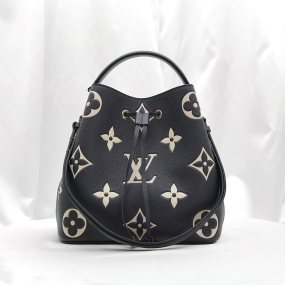 Louis Vuitton(루이비통) M45497 블랙 바이 컬러 모노그램 앙프렝뜨 네오노에 버킷백 MM 2WAY