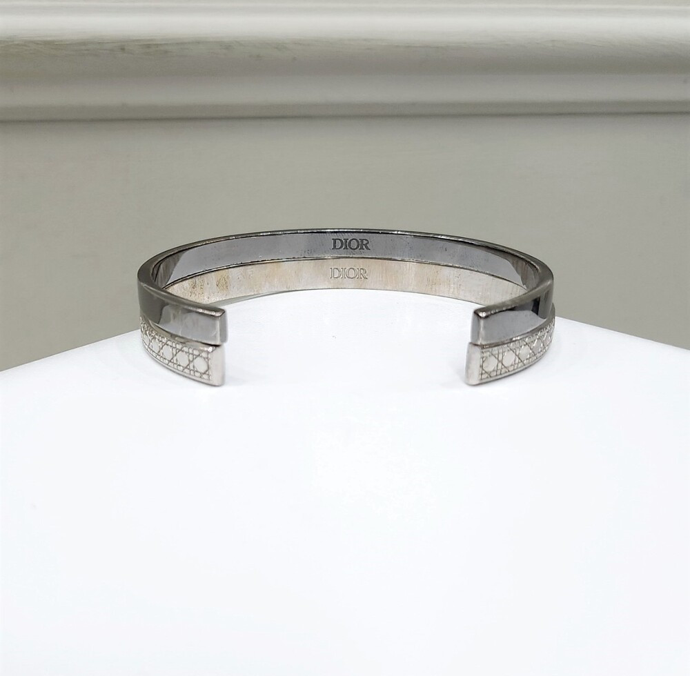 [럭스유] 디올 실버 까나쥬 뱅글팔찌 세트