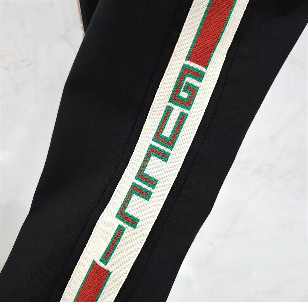 [럭스유] 46 / 구찌 GG 스트라이프 트랙 팬츠 495695