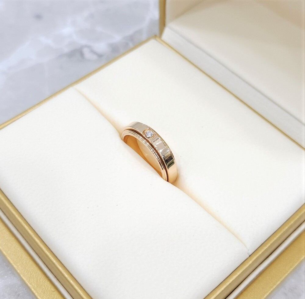 [럭스유] 피아제 다이아 포제션 링 18K 로즈골드 49호 G34P7M00