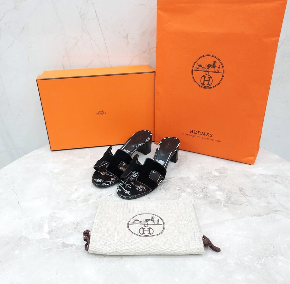 [럭스유] 36.5 / 에르메스 오아시스 샌들 슬리퍼