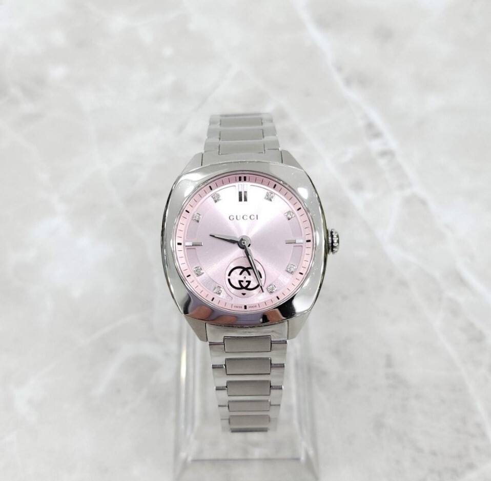 [럭스유] 구찌 다이아 8P 인터로킹 시계 29mm 796858